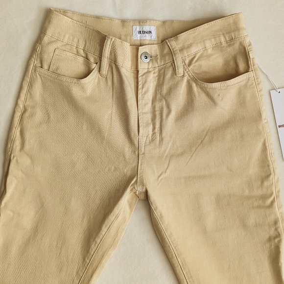Hudson Jeans Ace Men's Jeans Skinny Extra Fitted Zip Fly Bleached Sand 30 NWT - Picture 5 of 12